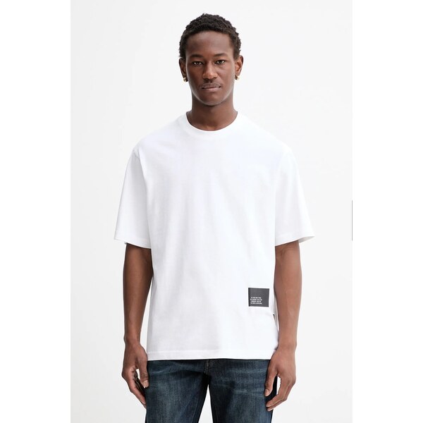 Bavlnené tričko G-Star Badge boxy 66654451