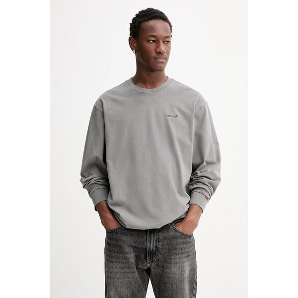 Bavlnené tričko s dlhým rukávom Levis 66654746