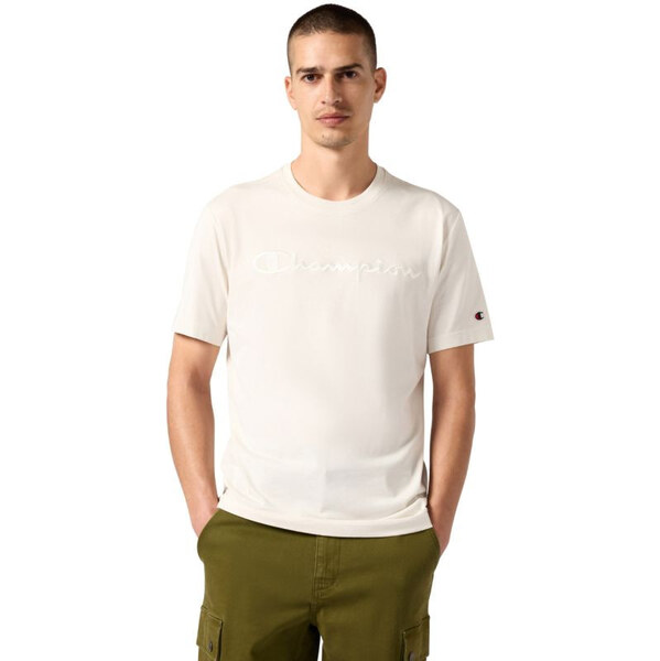 Champion SS Tee cream 220273 WW056 pánske 66655805