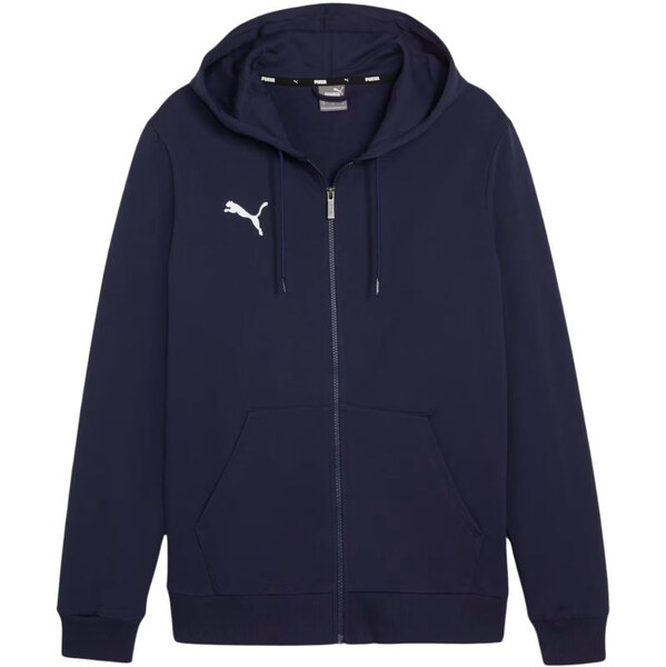 Detská mikina Puma teamGoal Casuals Hooded navy blue 658596 06 66656999