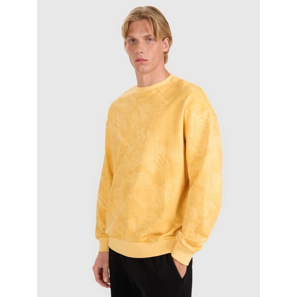 Pánska mikina s kapucňou bez svetra 4F 4FWSS25TSWSM1582-71A 66657657