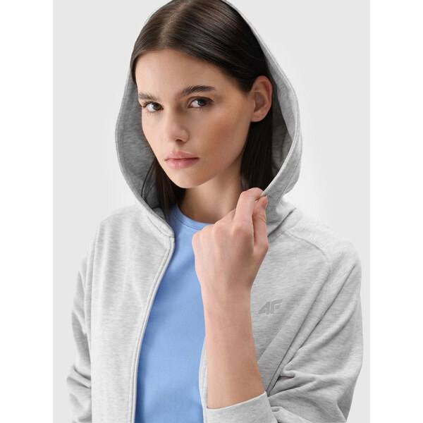 Dámska mikina s kapucňou 4F 4FWMM00TSWSF1763-27M 66657772