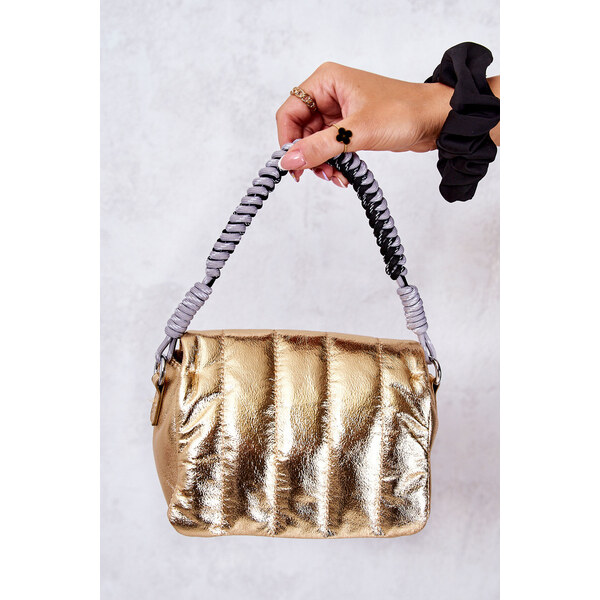 Mała Damska Torebka NOBO M2170-C023 Złota 66658234