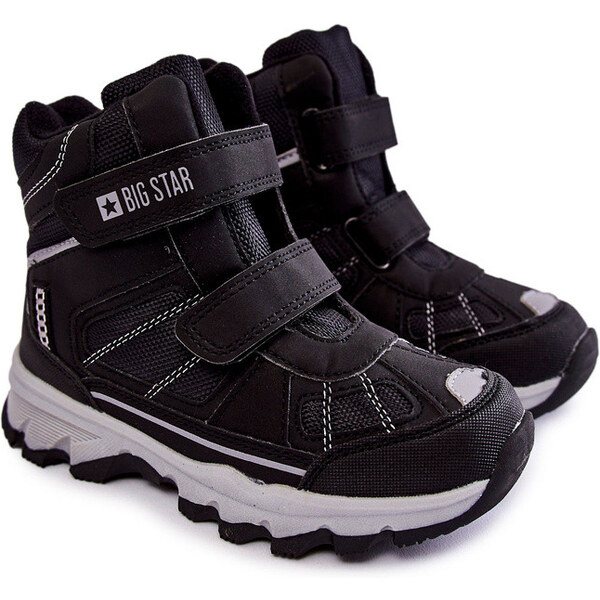 Big Star Shoes Dziecięce Botki Trapery Memory Foam Big Star KK374157 66658506