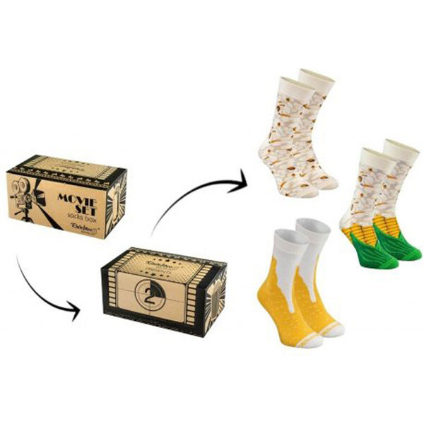 ZOOKSY/RAINBOW SOCKS Skarpetkowy Zestaw Filmowy 3 Pary Rainbow Socks 66658635