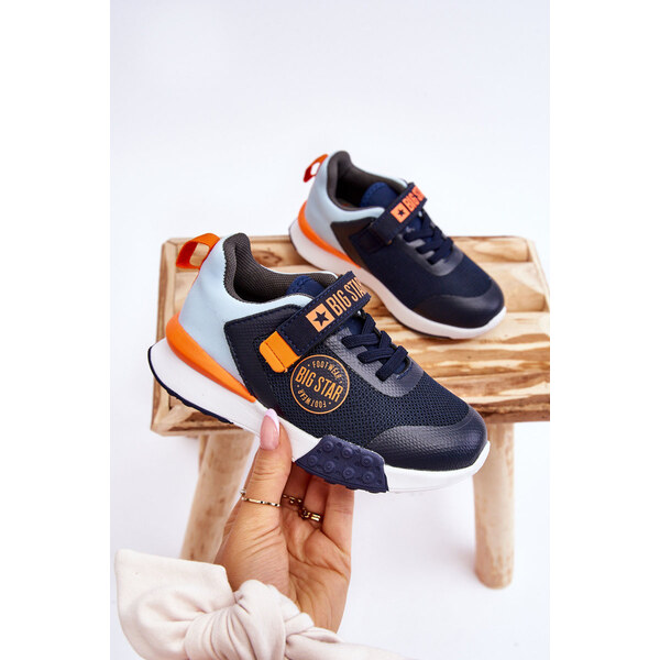 Big Star Shoes Niskie Dziecięce Buty Sportowe Memory Foam System Big 66658732