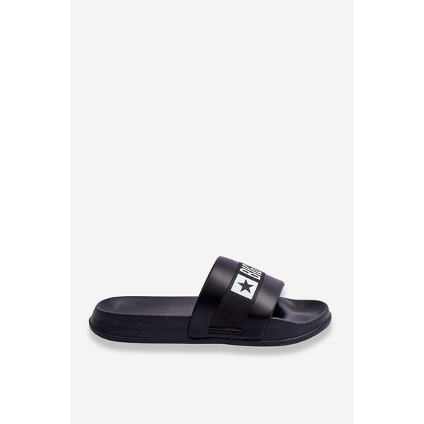 Big Star Shoes Męskie Klasyczne Klapki Big Star LL174457 Czarne 66658930