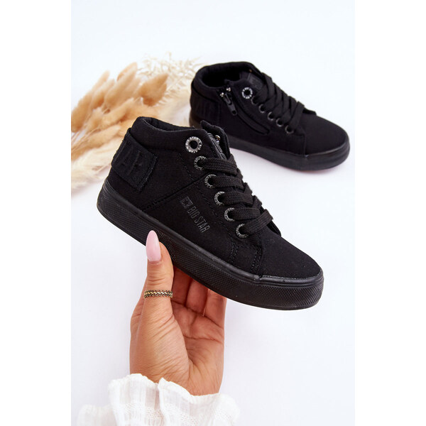 Big Star Shoes Dziecięce Klasyczne Wysokie Trampki Big Star LL374001 66659055