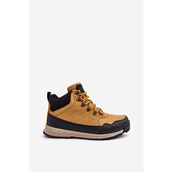 Big Star Shoes Damskie Ocieplane Buty Trekkingowe Camel Big Star 66659338