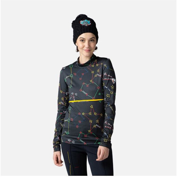 Rossignol W Saturn Top Tričko čierne 66655587