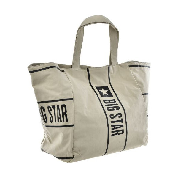 Big Star Shoes Torebka Materiałowa Big Star NN574055 Beżowa 66660581