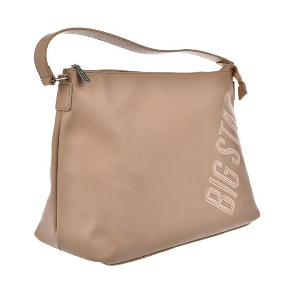 Big Star Shoes Damska Torebka Big Star NN574116 Beżowa 66660590