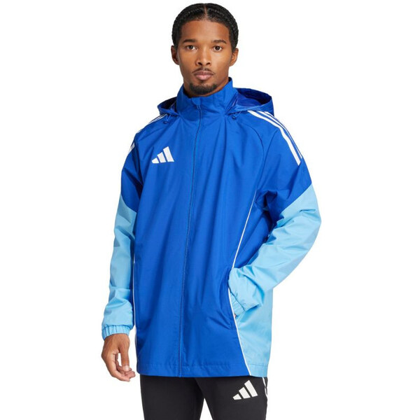 Pánska celoročná bunda adidas Tiro 25 Competition modrá JI8930 pánska 66676597
