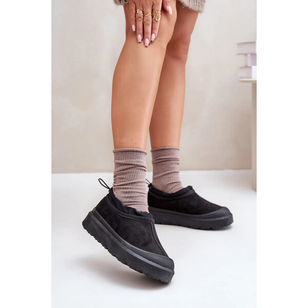 SWEET SHOES Snežnice VL238P black - Krok vo veľkom štýle 66657171