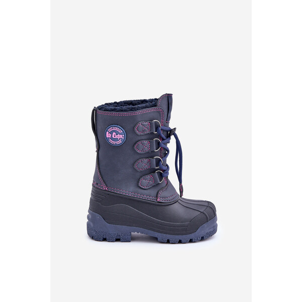 Wysokie Ciepłe Śniegowce Dziecięce Ze Ściągaczem Lee Cooper LCJ-24-44 66661275