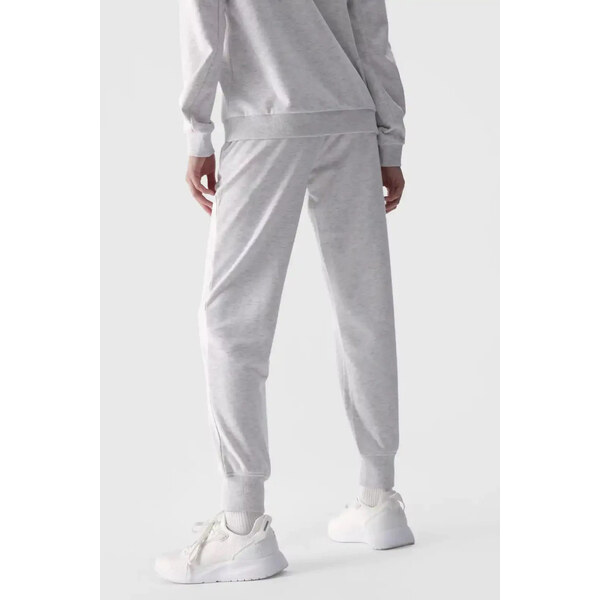 Damskie Spodnie Dresowe Joggery 4F 4FWMM00TTROF0945-27M Szare 66661365