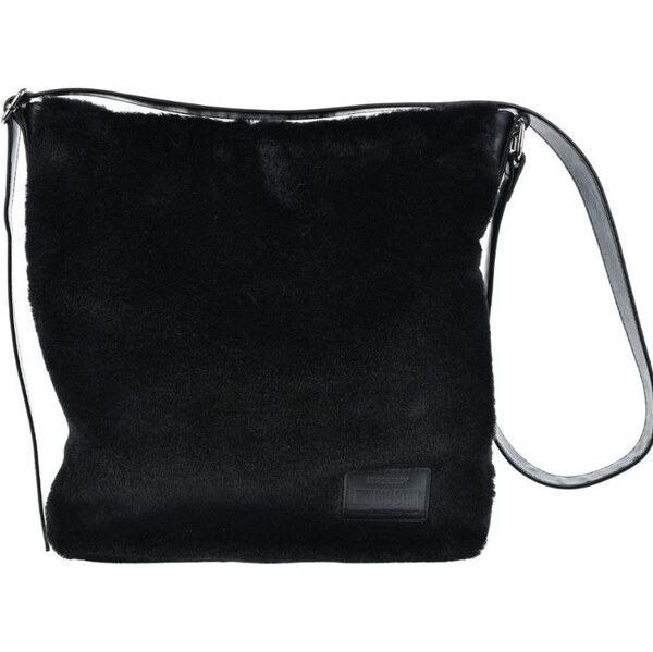 Big Star Shoes Futrzana Torebka Big Star OO574037 Czarna 66661521