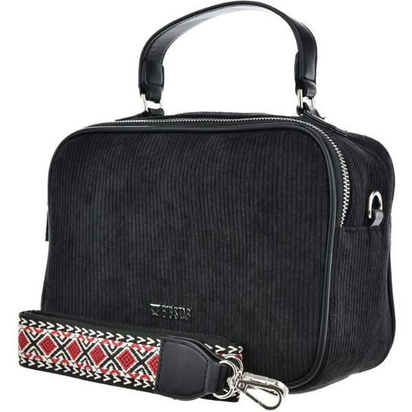 Big Star Shoes Sztruksowa Torebka Big Star OO574083 Czarna 66661520