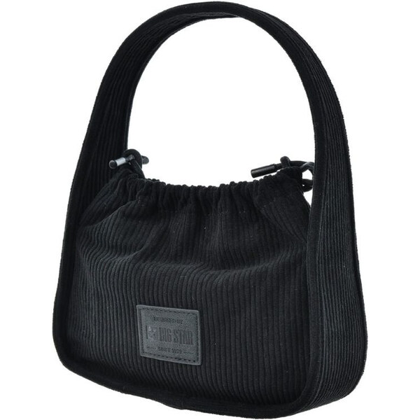 Big Star Shoes Mała Torebka Sztruksowa Big Star OO574055 Czarna 66661522