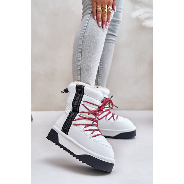 Śniegowce Damskie Na Grubej Podeszwie Wegańskie D.Franklin DFSH371007 66659445