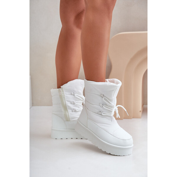 Big Star Shoes Śniegowce Na Platformie Na Zamek Big Star OO274886 66661361