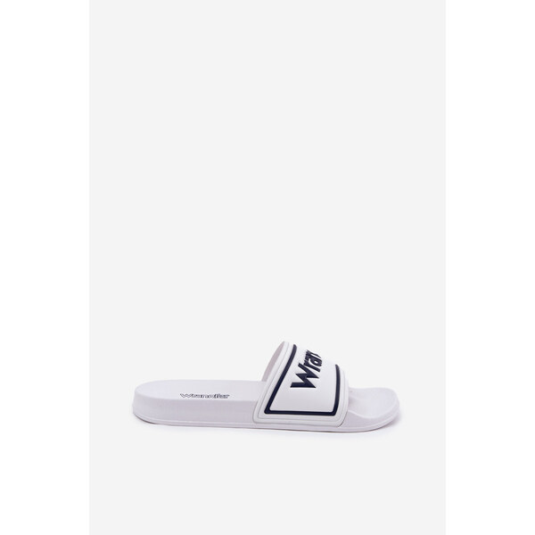 Klapki Męskie WRANGLER AVERELL SLIDER MEN LOW 20251042.1FG Białe 66662383