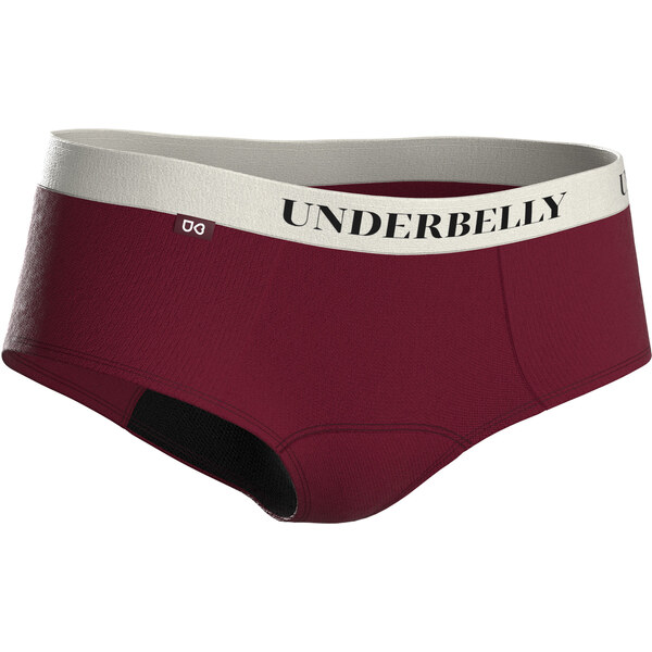 Menštruačné nohavičky Underbelly Lowee červené (LOWEE-BO-BI-1-MM) 66664535