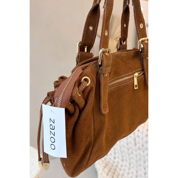 Boto Kabelka Z Přírodního Semiše Camel Danira 66664670