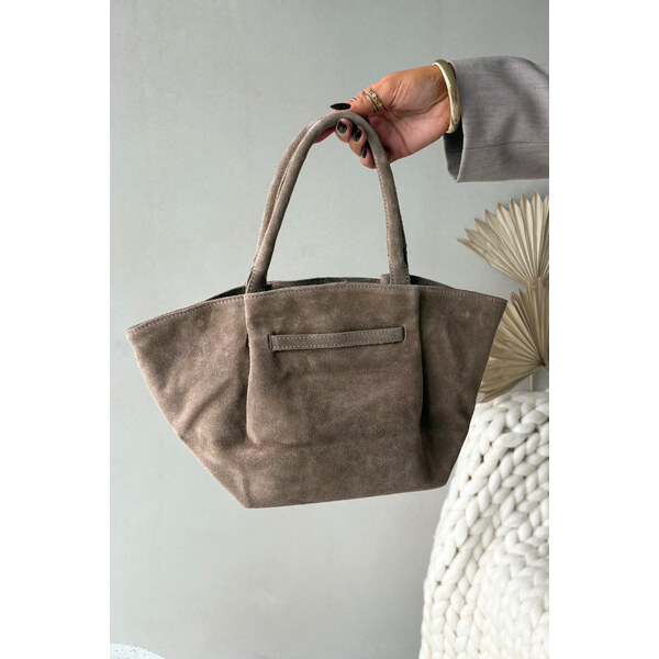 Boto Kožená semišová kabelka béžová Orselle 66664688