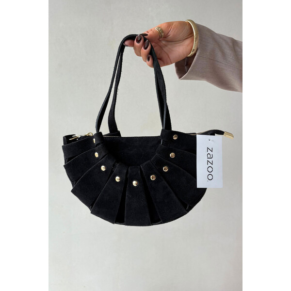 Boto Kabelka z přírodního semiše černá Marivane 66664689