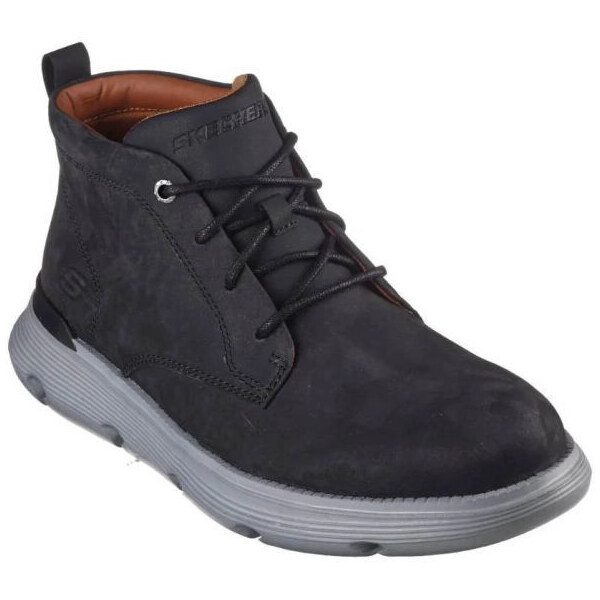 Unisex členková obuv Garza Fontaine M 204903-BLK Black - Skechers 66665203