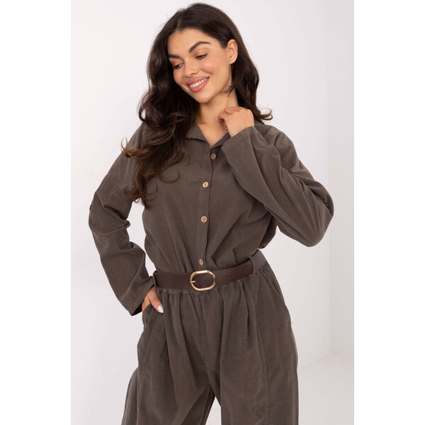 ITALY MODA Košeľa s dlhým rukávom model 220824 Taliansko Moda 66665834