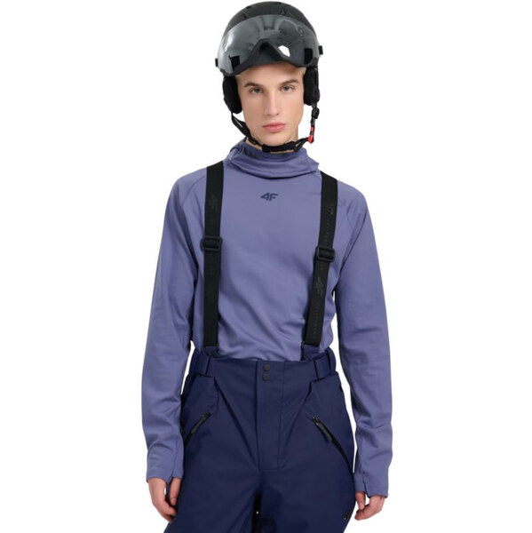 Pánska termo mikina 4F M100 denim 4FWAW25UBRUM100 32S pánske 66666042