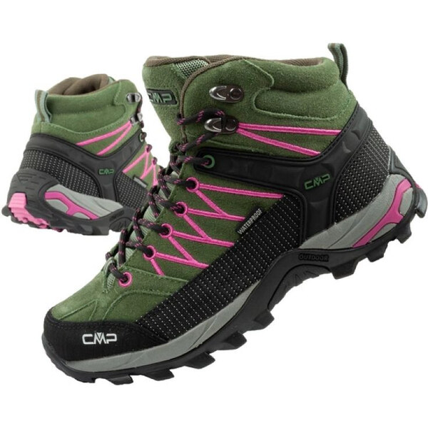 CMP Rigel dámske trekové topánky kožené odolné nepremokavé členkové 66666078