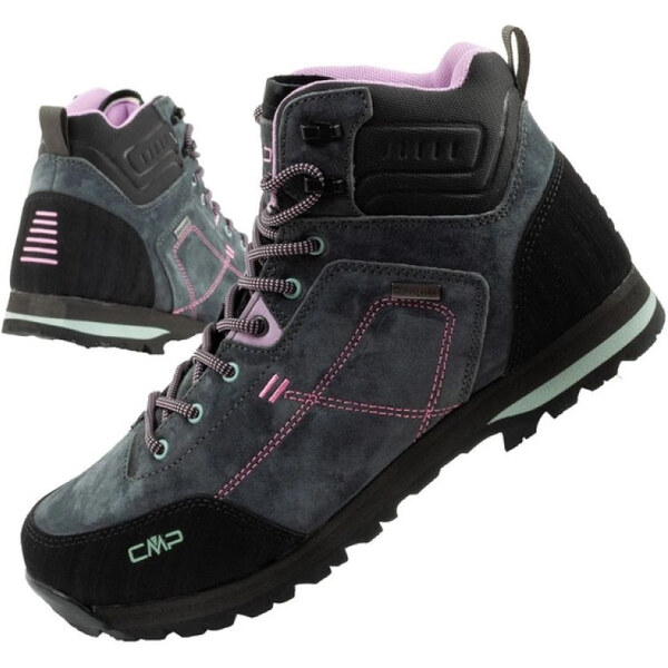 CMP Alcor dámske trekové topánky kožené odolné nepremokavé členkové 66666079