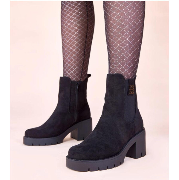 Topánky na podpätku model 221366 Solea 66666571