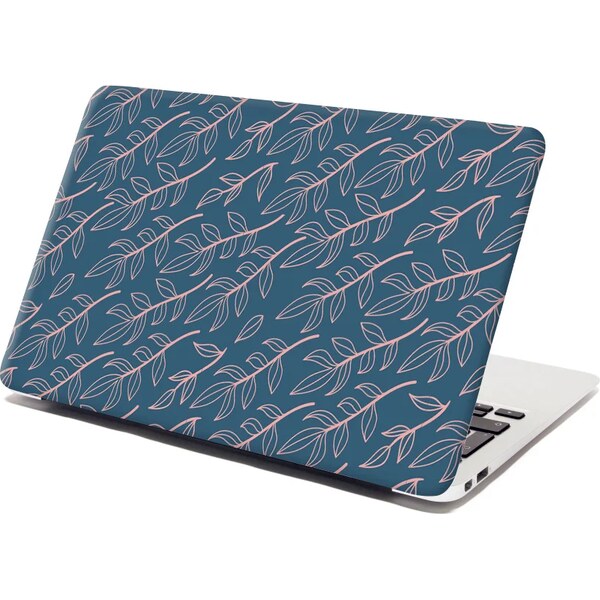 Sablio Samolepka na notebook Ružové maľované lístky 65097165