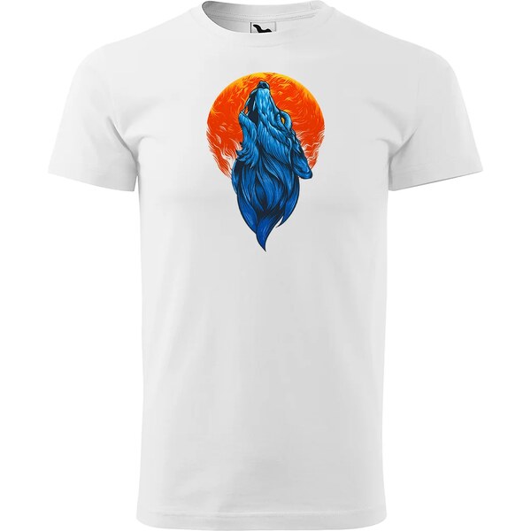 Sablio Tričko s potlačou Bloodmoon Wolf 65109426