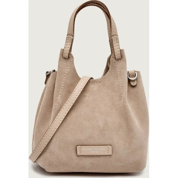 GIANNI CHIARINI Kabelka na rameno DUA | semiš 66654858