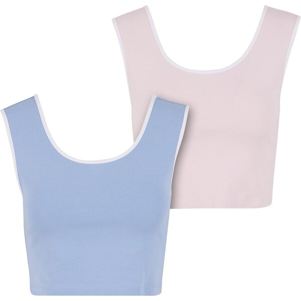 Urban Classics Top modrá / ružová 66668907