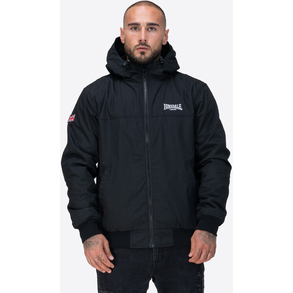Lonsdale Mens hooded jacket regular fit 64713177