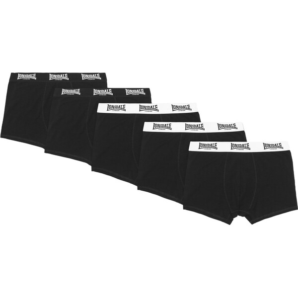 Lonsdale Mens boxer shorts 5 pack 66238409