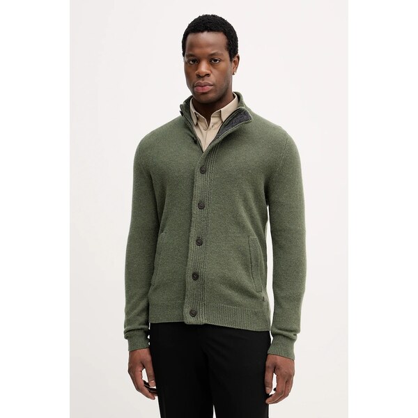 Vlnený kardigán Barbour 64575689