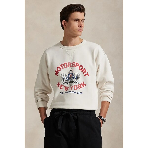 Bavlnená mikina Polo Ralph Lauren Lscnvfm2 Long Sleeve 66555006