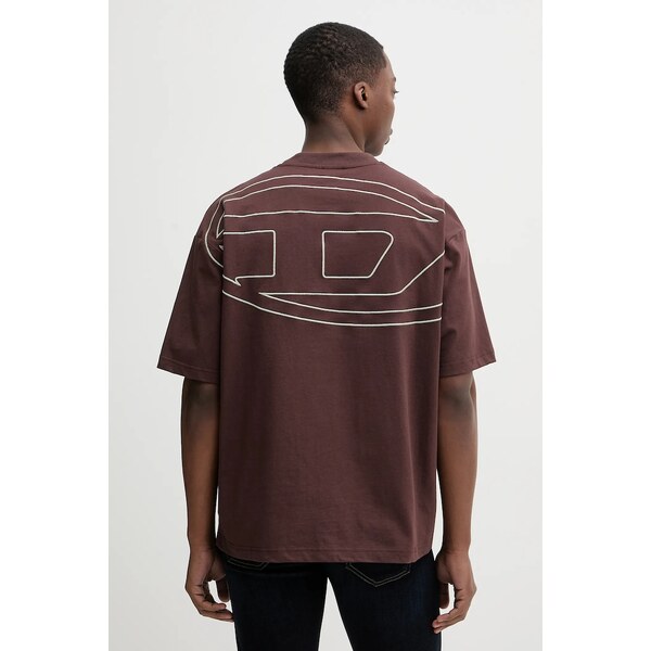 Bavlnené tričko Diesel T-BOGGY-MEGOVAL-D 66599501