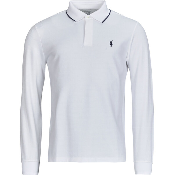 Polo Ralph Lauren Polokošele s dlhým rukávom POLO AJUSTE DROIT EN 66674781