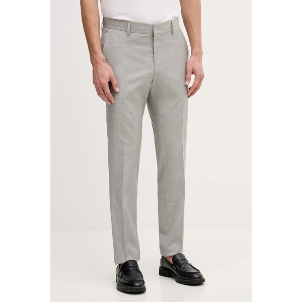 Nohavice s prímesou vlny BOSS H-Genius-253 66531419