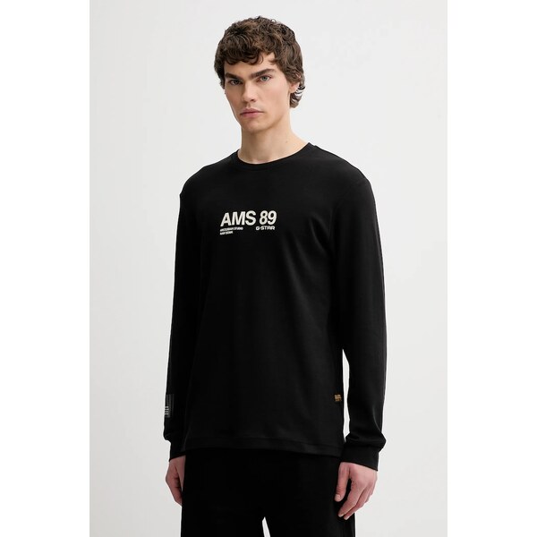 Bavlnené tričko s dlhým rukávom G-Star Ams 89 66555055