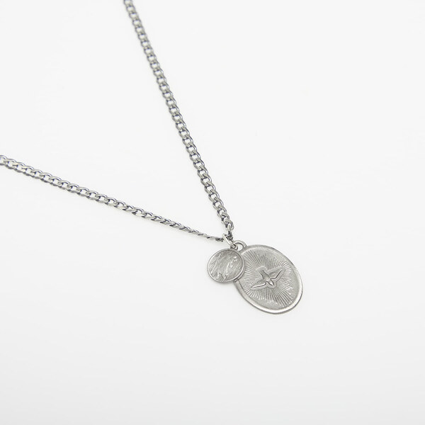 Miansai Dove Pendant Necklace Sterling Silver Universal 66675343