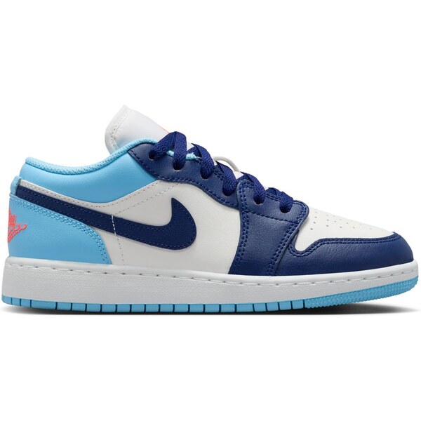 Air Jordan 1 Low Blue Chill (GS) - Detské - Tenisky Jordan - Biele - 66675104